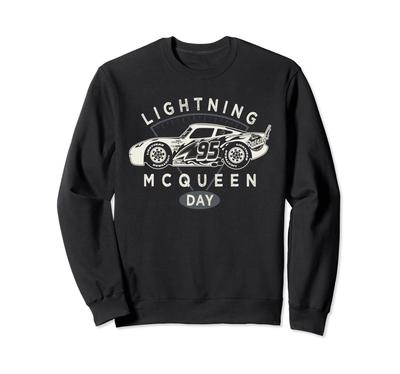 Disney and Pixar's Cars 95 Profile Lightning McQueen Day Sweatshirt