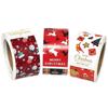 Year Gift Box Wrapping Merry Christmas Stickers Greeting Tags Sealing Labels Santa Claus Snowman