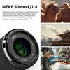 Meike 50mm Autofocus STM Stepping Motor Full Frame Portrait Lens for Cameras A7R A7CII F1.8 E-Mount A7, A7R, A7IV, IV, A7III, A7RII, A7RIII, A7SIII,