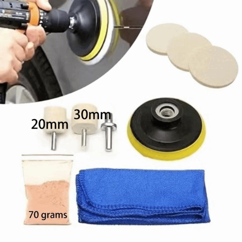 1 Set Restoration Car Glass Scratch Remover Kit Windshield Scratch Remove Kit Car Windshield Style1