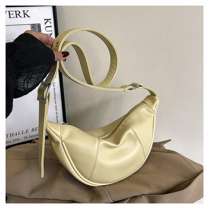 Premium texture bag women's large-capacity new casual shoulder messenger bag niche design commuter dumpling bag