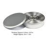 12Pcs Mousse Mold Stainless Steel Curling Edge Antioxidant Round Cookies Cutter for Baking