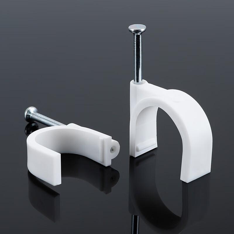 Laurie Plastic Steel Nail Cable Clips