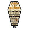 Halloween Countdown Calendar Wooden Ghost Pumpkin Countdown Calendar Reusable Halloween Horror Ornaments for Home Party Decoration