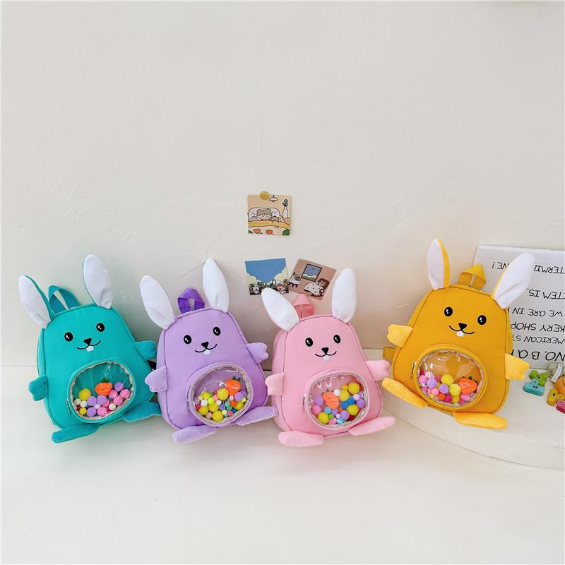 Adorable Lightweight Bunny Backpack For Kids Age 3 To 6 With Comfortable Air Cushion Straps