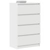 Sideboard White 60x35x98.5 cm Particleboard