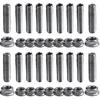 Upgraded OIL PAN STUD KIT BOLTS STAINLESS STEEL KIT for SMALL BLOCK CHEVY 283 327 350 400
