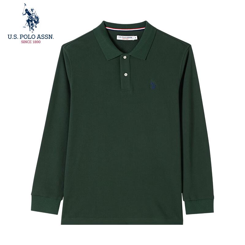 U.S. POLO ASSN. Men's Long-Sleeve Polo Shirt