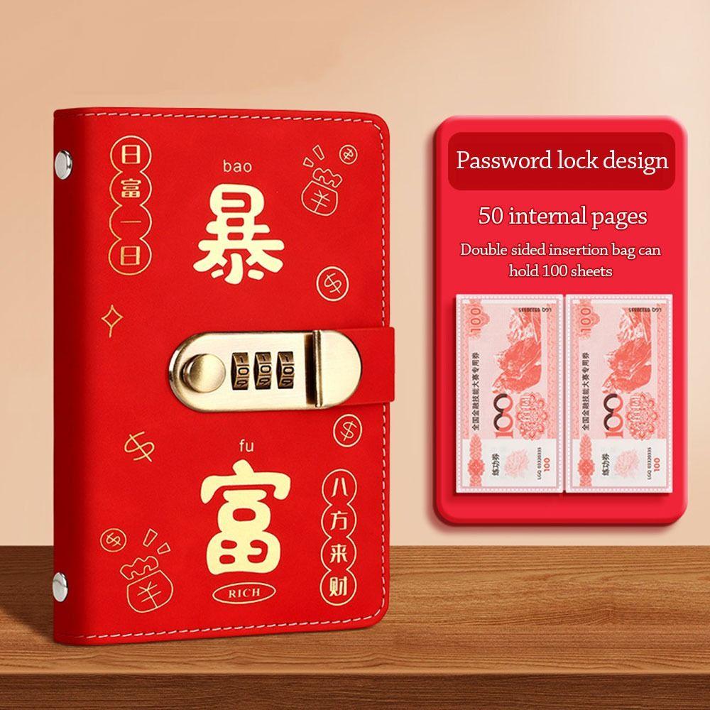 With Password Lock Mini Binder Savings Challenge Savings Challenges Book  Children