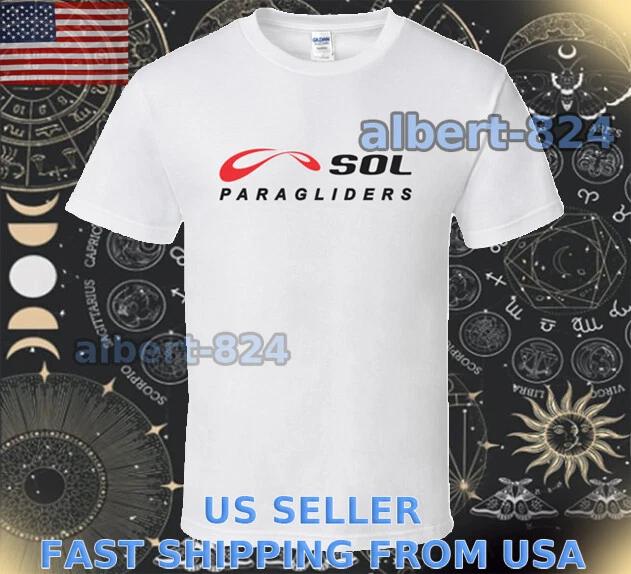 

NEW SHIRT SOL PARAGLIDERS LOGO T shirt FUNNY AMERICAN SIZE S TO 5XL S