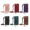 Portfel z wytłaczanej skóry Mandala Etui z klapką Do Samsung Galaxy A57 A37 A56 A36 A26 A55 A35 A54 A34 A25 A24 A23 4G 5G