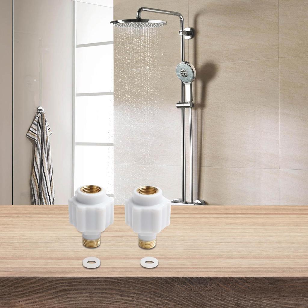 2Pcs Electric Water Heater Anti-Electric Wall Partition For Water Heaterelectric Hot Water Faucet Leak Electricity Prevention