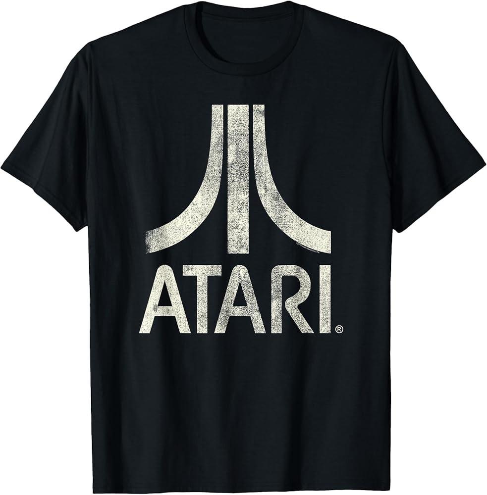 Ripple Junction x ATARI Classic Video Game Logo Design Print TShirt Unisex T-Shirt L