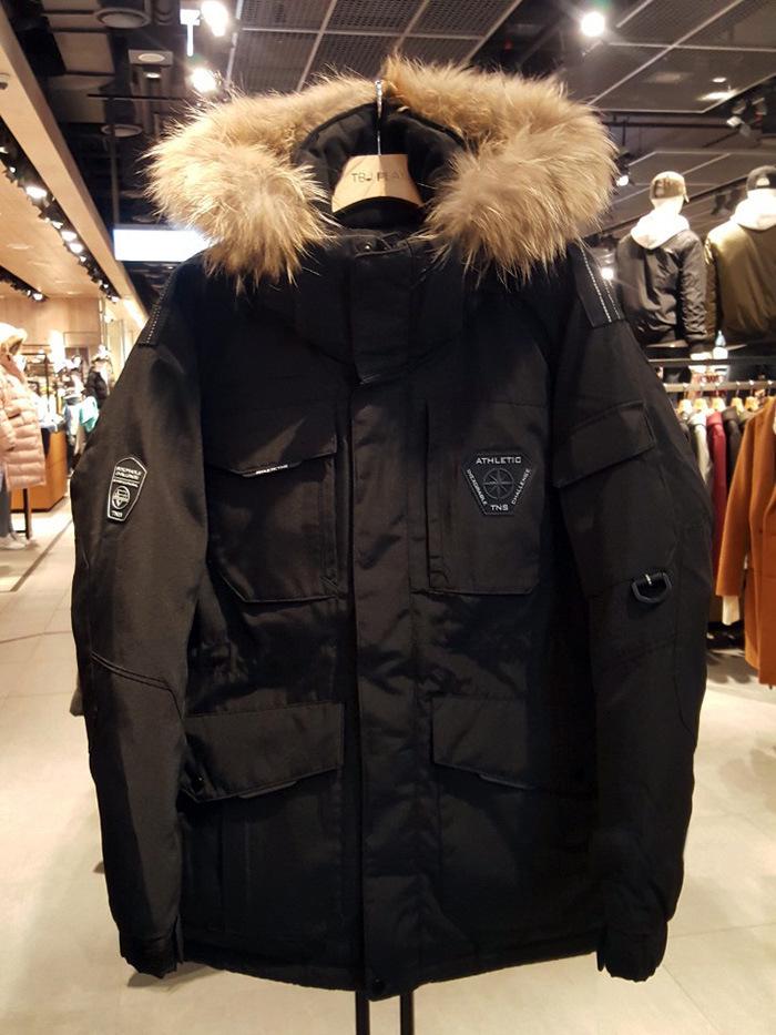 Men s Winter Casual Stand Collar Down Jacket - Thick, Warm, Mid-Length, Trendy Style. XXL