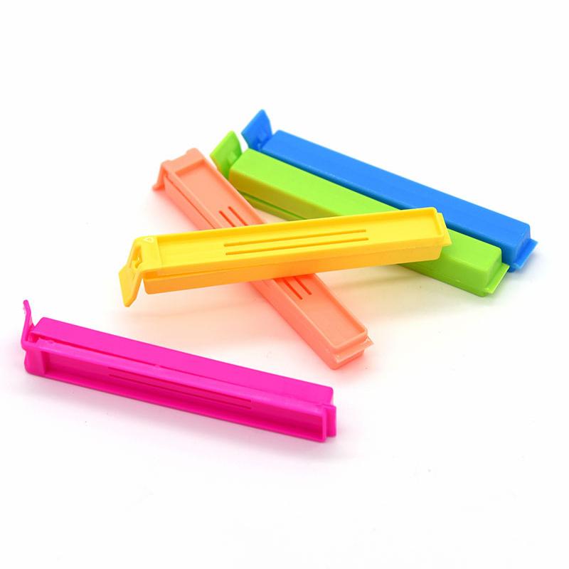 10PCS/Pack Sealing Clip Food Snack Sealer Clamp 7/11cm Size Available Plastic Clip Suitable for Kitchen Storage Package Tool ZYF