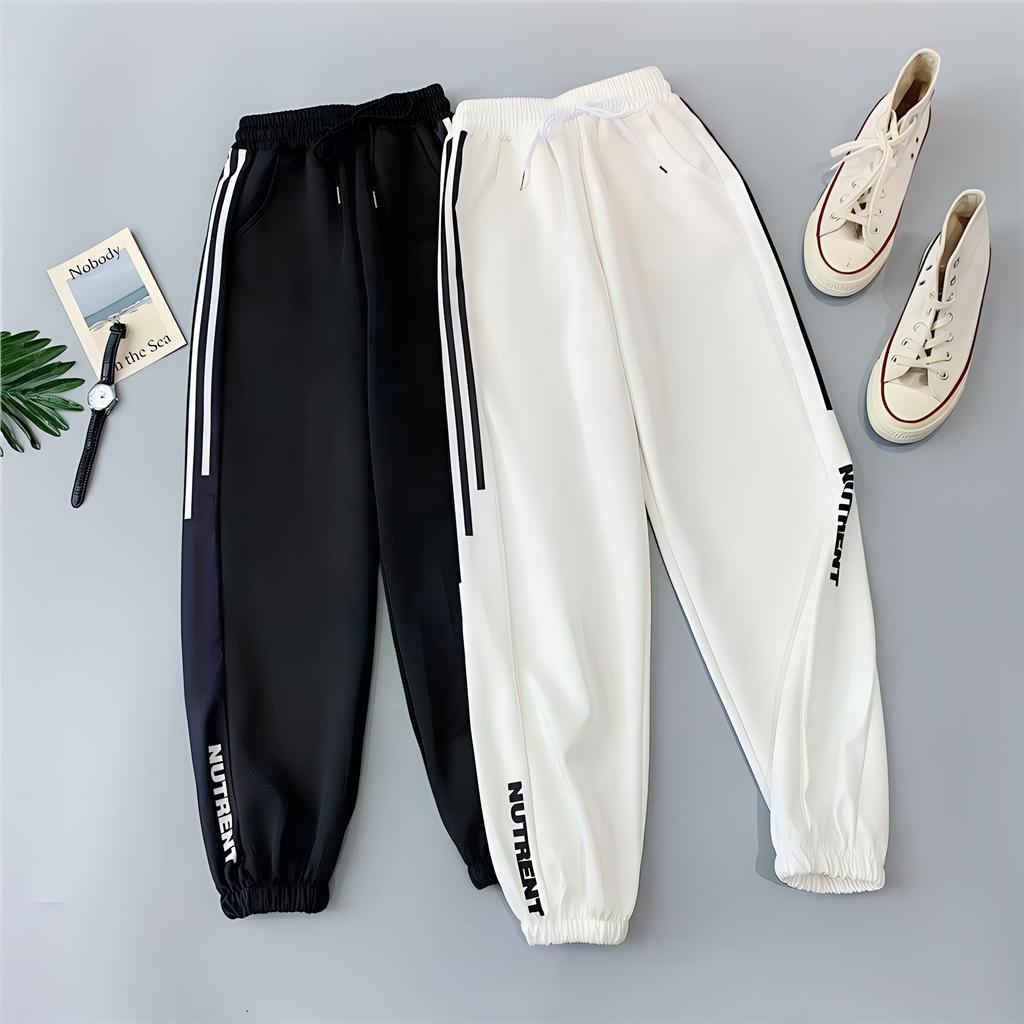 Sweatpants Female Ins Students Korean Version of Loose Thin Section Thin Bundle Foot Casual Pants