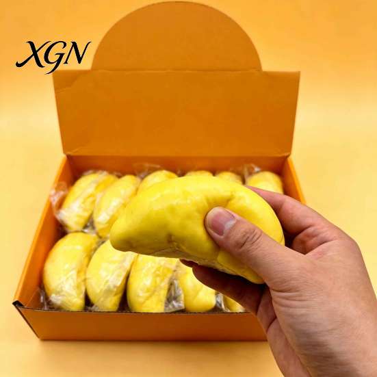 Stretchy Durian Squeeze Toy Simulated Pulp Toy, Fake Fidget for Stress Relief & Relaxation, Realistic Fruit Sensory Adults and Kids Relaxing