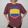 Colombia Flag Footballsoccer Tee Shirt For Unisex Wounisex Gift Idea T Shirts 100 Cotton Clothing