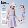 Girl's Cooling Color-Block Dress with Safety Shorts
