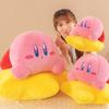 30-60 Kirby Plush Toy Cute Stuffed Doll Big Size Cartoon Cute Anime Star Hug Pillow Pink Gift for Kids Birthday Room Decoration