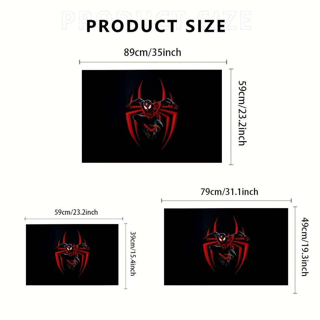 Authorized 1pc MARVEL Spider-Man Bath Mat, Absorbent And Quick-Drying, Non-Slip And Ultra-Soft Rug for Entryways, Suitable for