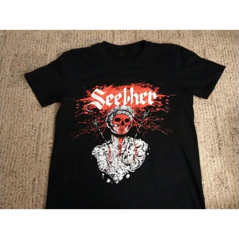 

Seether If You Want Peace, Prepare For War T-Shirt Cotton Black S to 5XL Unisex T-Shirt XXXL
