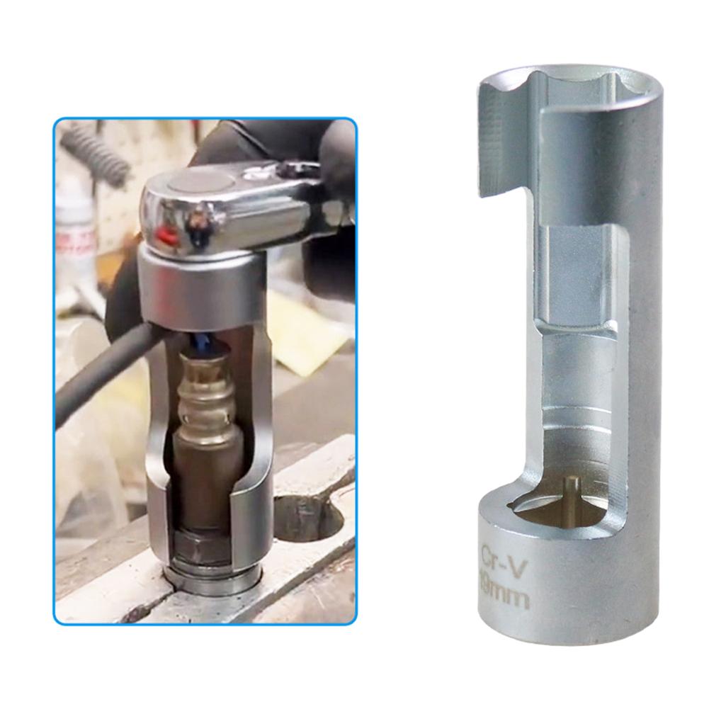 1 szt. 17 mm 19 mm Klucz nasadowy do rurek wtryskiwaczy paliwa Diesla Sześciokątny otwór Zdejmowanie nakrętek Nasadka Rowkowany klucz do czujnika Narzędzia naprawcze