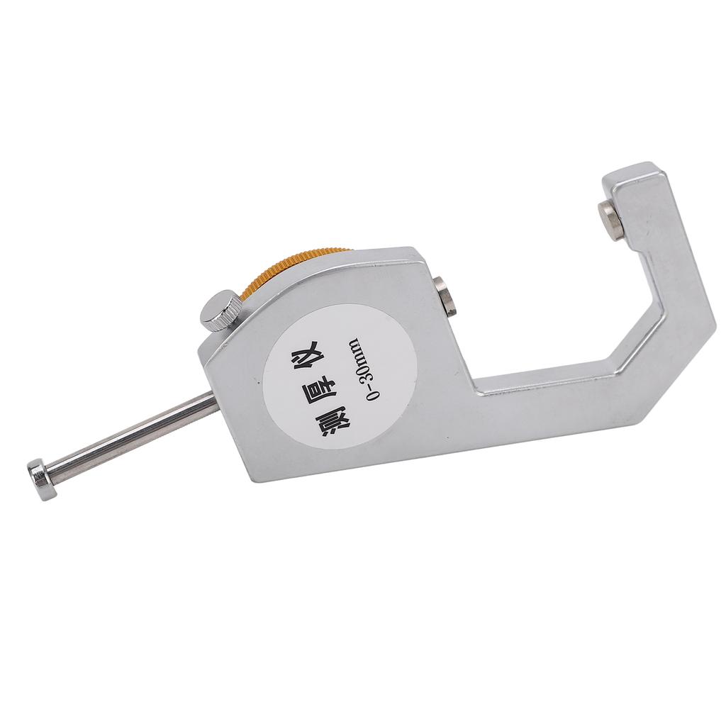 Flachkopf-Dickenmessgerät Hohe Genauigkeit Taschen-Dickenmesswerkzeug für Papier Folie Leder