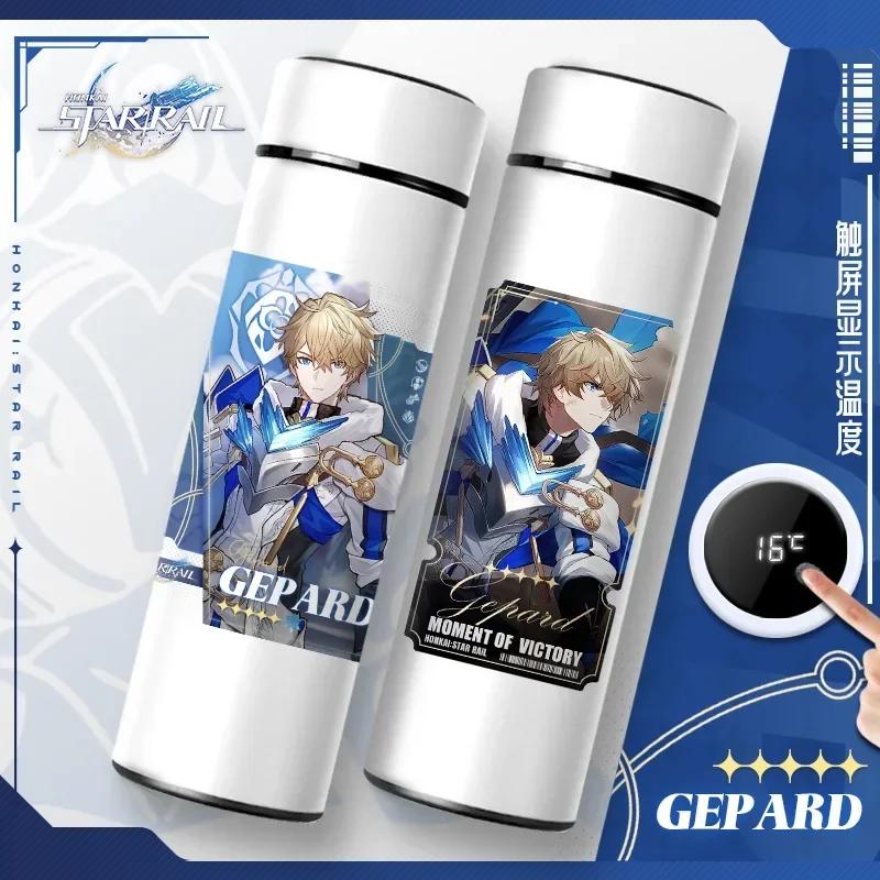 Bottiglie Termiche Honkai Star Rail con Display della Temperatura Tazza Sottovuoto Honkai Impact 3 Acciaio Inossidabile Borraccia Tazza da Caffè Regali Anime