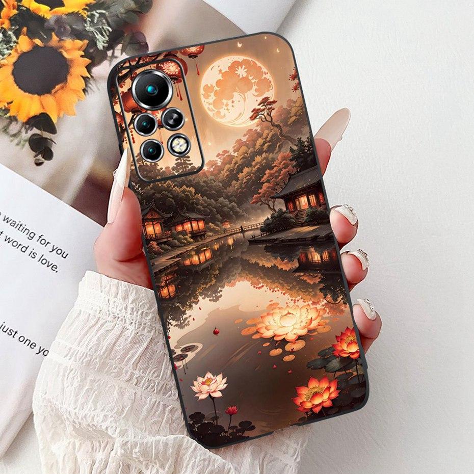 Fashion Painting Case For Infinix Note 11 Pro 11s Note11 Soft Silicone Phone Cases For Infinix Note11s 11 11Pro Covers Bumpers