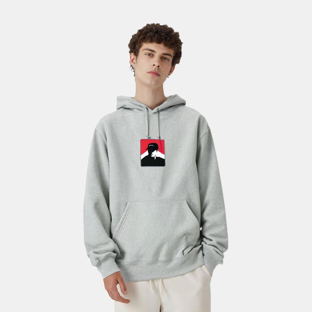 Supreme Portrait Hoodie 'Grey Red Black' Men's SUP-FW20-014