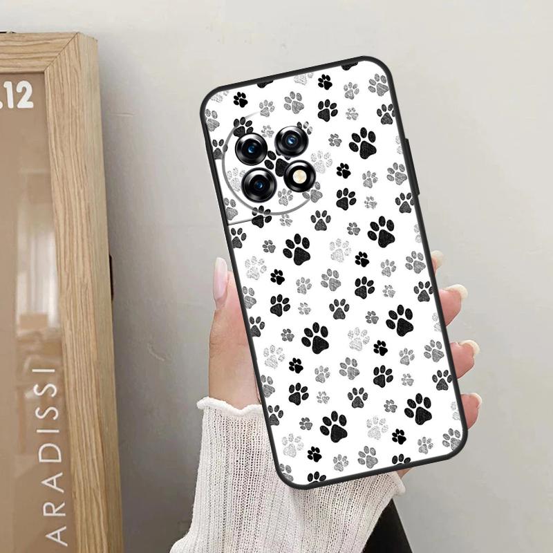 Cat Dog Paws Case For OnePlus Nord 5 CE 2 3 4 Lite N20 N30 OnePlus 15 R 13R 12R 10R 13T 10T 11 12 13 Cover