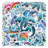 10/30/50pcs Cute Dolphin Marine Animal Stickers Kawaii Cartoon Graffiti Sticker DIY Stationery Phone Notebook Decals