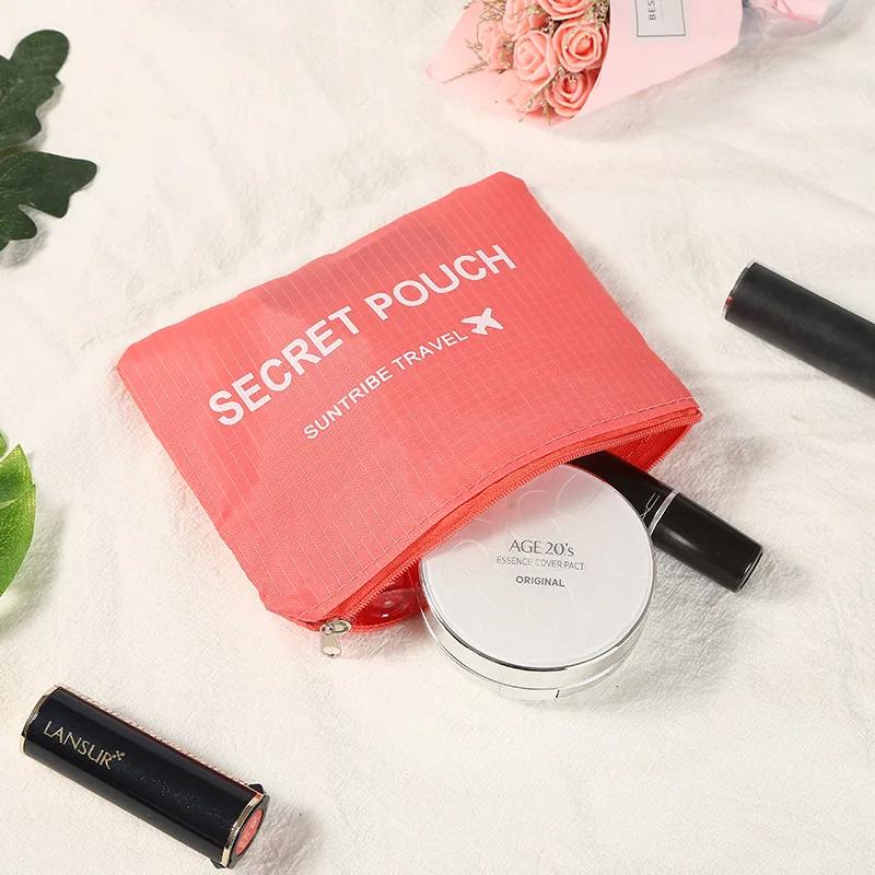 6 Pcs/Set Pink/Blue/Grey Travel Storage Bag Large Capacity Waterproof Luggage Clothing Underwear Storage Bag Bag With Zipper