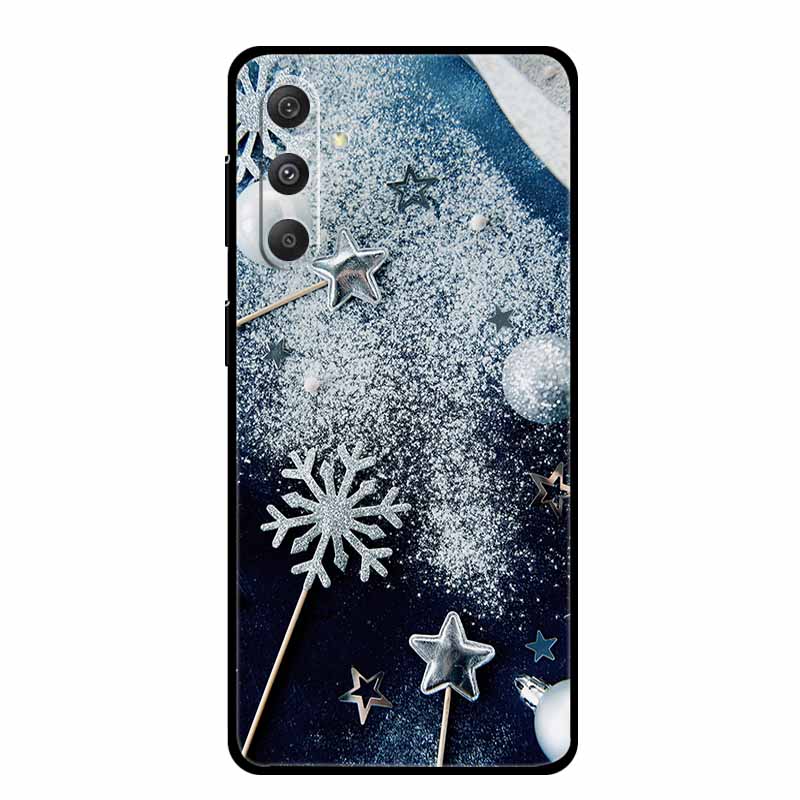 Christmas Case For Samsung Galaxy S24 S25 5G Cases Soft Silicone Bumper for S24 S25 Plus S23 FE S24 FE S25 FE 5G Protector Shell