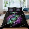 Bohemian Lotus Bedding Set Mandala Duvet Cover Bedroom Comforter Covers Single Twin King Size Quilt Cover Home Textile