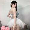Sex Underwear Pink Love Letter * Butterfly Embroidery Slim Sexy Versatile Mesh Straps onesie Gathering Sling