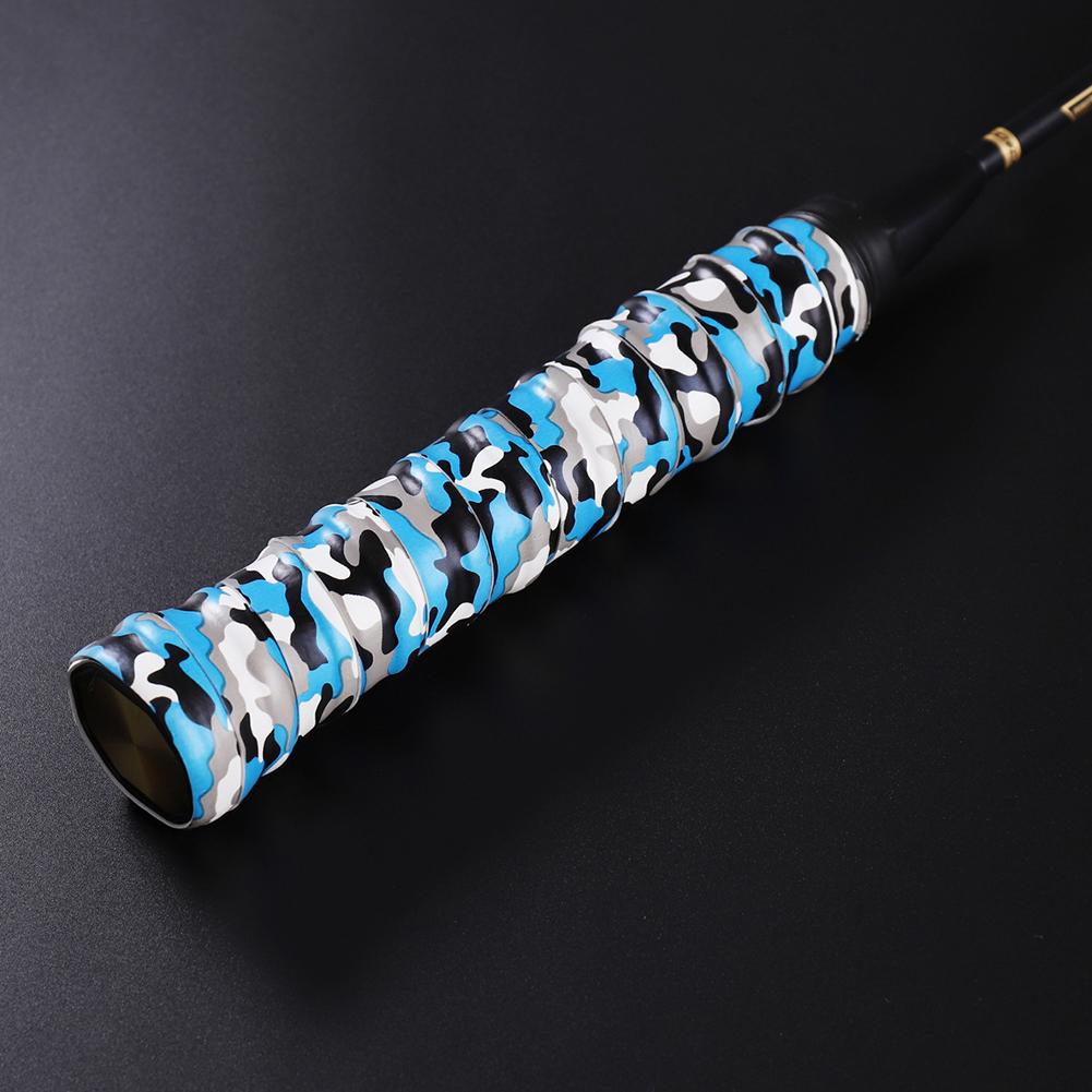 Venkovní sportovní potítko Kamuflážní Grip na tenisovou raketu Protiskluzová páska Overgrip Potítko na rybářské pruty