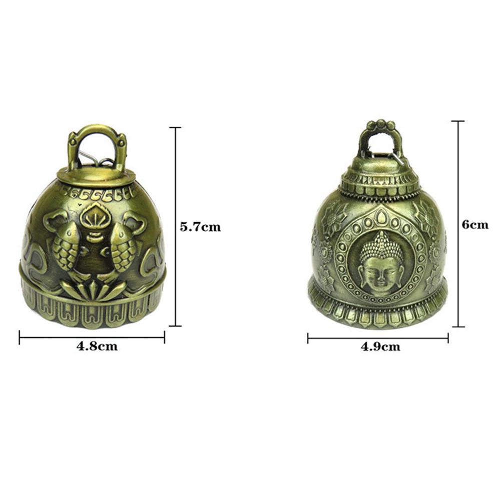 1PCS Wind Chimes Bells Metal Copper Ornament Wind Bell Yard Garden Home Decor Chime Pendant Handicrafts Aeolian Bells Widget