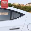 Carbon Fiber Textured Rear Window Louvers for Modern Elantra - Decorative Triangle Air Outlet Strip