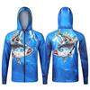 Men's Lightweight Summer Fishing Hoodie - Breathable, Sun Protection, Anti-Mosquito Long Sleeve Outdoor Apparel