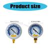 Pressure Gauge Accurate Air Gauge Instrument for Vacuum Pumps 0-1000mbar Gauge 1/8 Connector Vacuum Gauge 6XDE