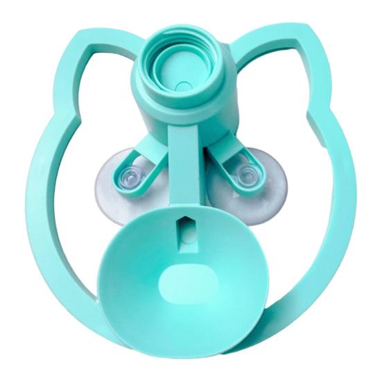 Yousheng Automatic Cat Water Dispenser, Cat Water Feeder Stand Fits Standard Bottles, Filter-free Pet Drinking Station for Indoor Kitten