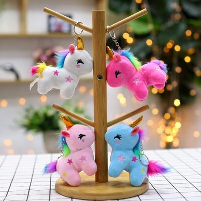 Adorable Plush Keychain Soft Stuffed Animal Bag Charm Cute Graduation Gift for Girlfriend Best Friend Daughter