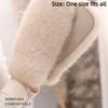 Keep Warm Plush Gloves Fleece Lining Faux Fur Mittens Cute Winter Gloves  Winter Season