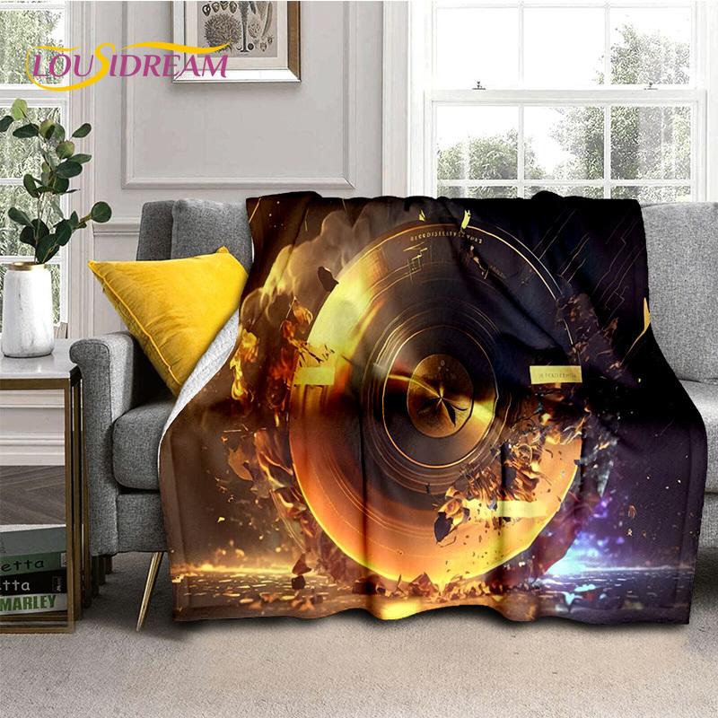 Note Music Colorful Musical Score Cartoon Blanket,Soft Throw Blanket for Home Bedroom Bed Sofa Picnic Travel Office Cover Child