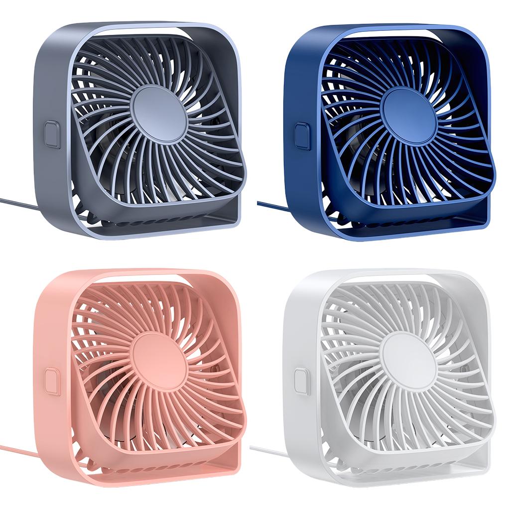 USB Mini Fan With Three Speed Regulation For Compact And Portable USB Powered Office Desk Small Fan