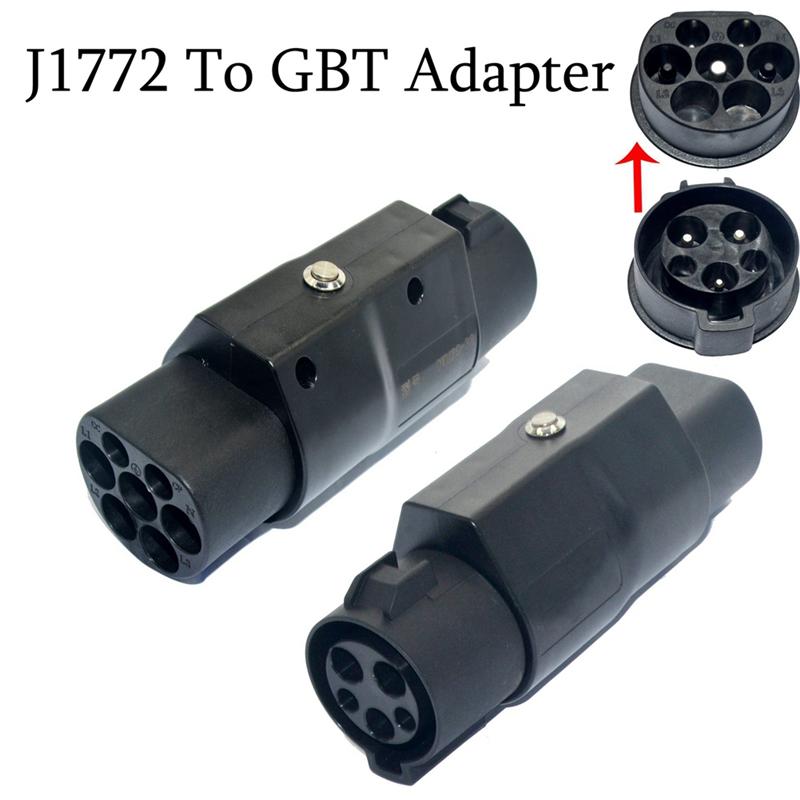 Type 1 To GBT Adapter High Quality 32A 1P/ This Adapter Use To Charge GBT Electric Car Charger On J1772 Type 1 EV Chargers-A99D