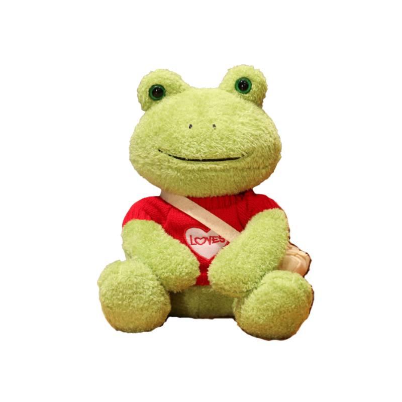 Adorable Frog Plush Toy Perfect Gift For Kids And Girlfriends