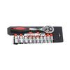 12Pcs Auto Repair Tools Wrench Socket Set Including Wrench Socket Extended Rod Motorcycle Repairing Tool Mechanic Tools
